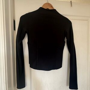 SKIMS Classic Black Long Sleeve Top